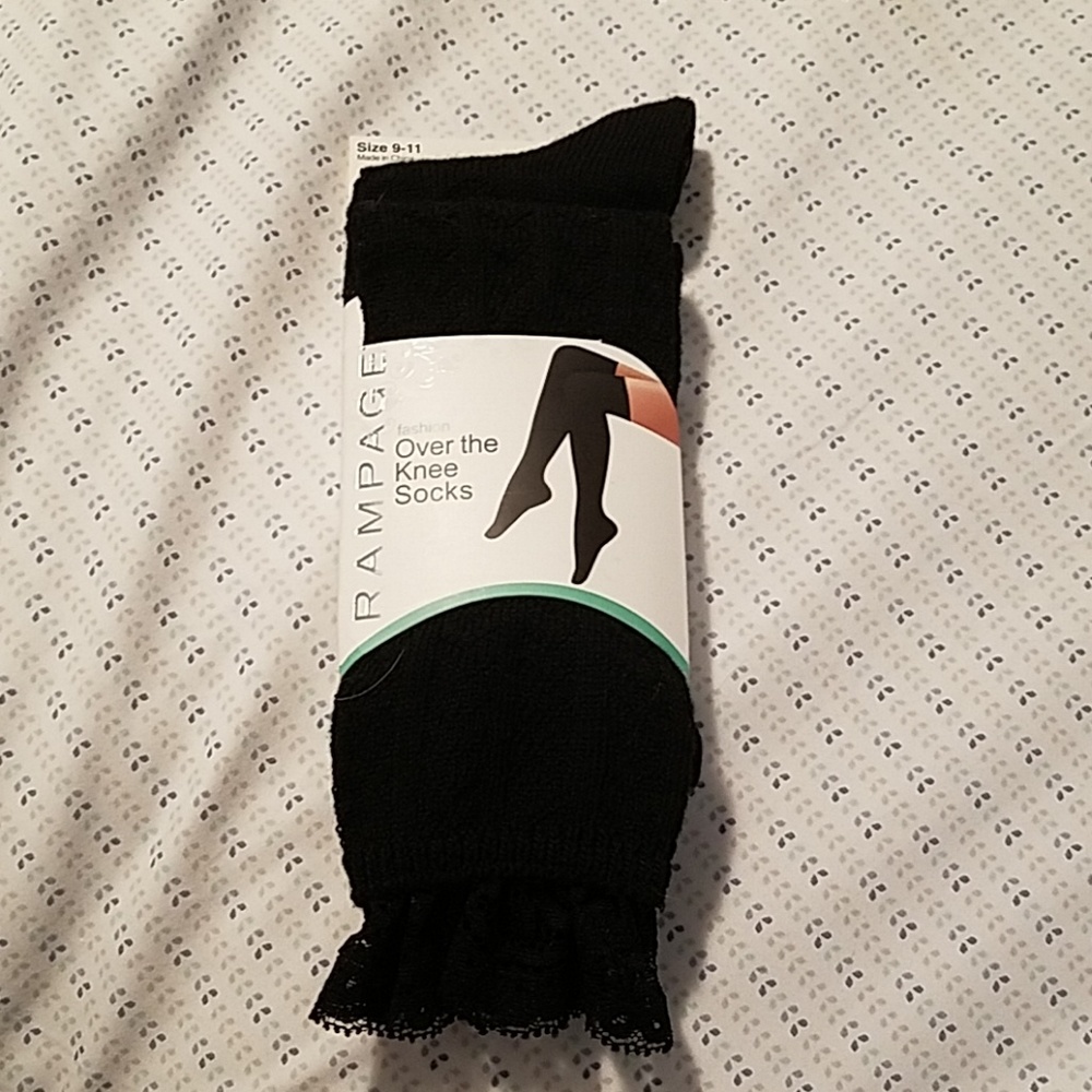 Rampage over the knee socks